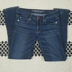American eagle stretch skinny jeans size 6
